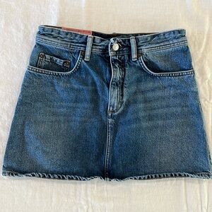 Acne Studios Denim Mini Skirt